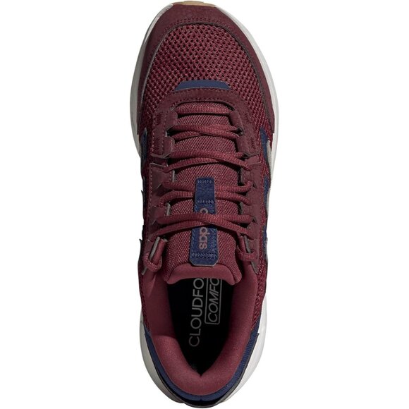 ⚡Adidas Men's Shadow Red/Putty Beige/Dark Blue Imported Rubber Fashion Sneaker - Picture 5 of 8